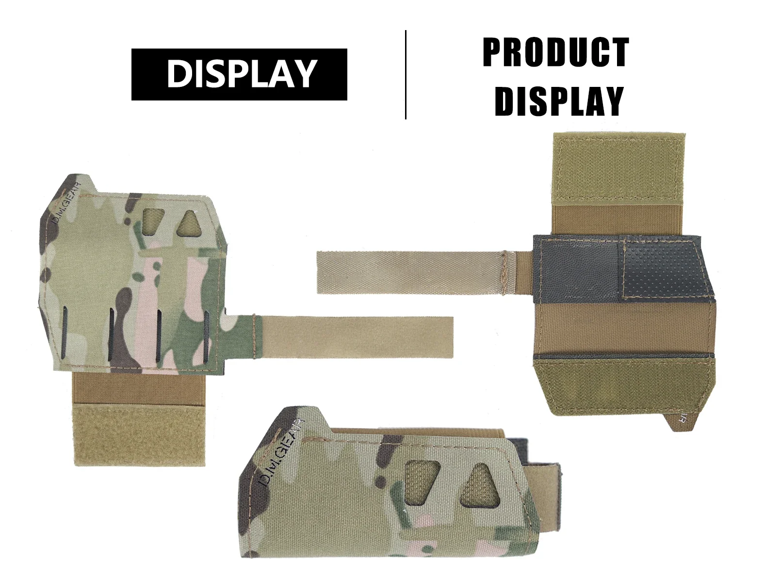 Dmgear-bolsa para revistas de 9mm, funda táctica de liberación rápida, portador Molle, chaleco de pistola de aire, accesorios de equipo, caza al aire libre - imagen 3