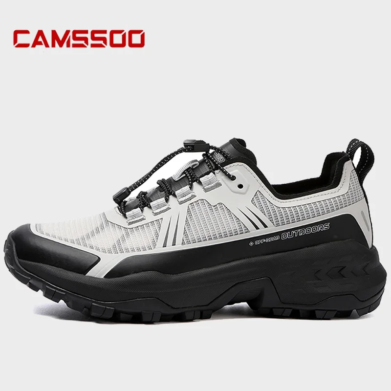 CAMSSOO Botas de senderismo antideslizantes transpirables de verano