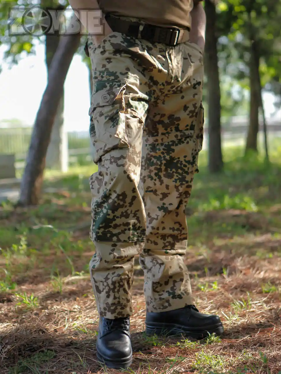 Pantalones tácticos de entrenamiento de combate multifuncionales KSK Outdoor Jungle Desert Spot Flecktarn Camo - imagen 5