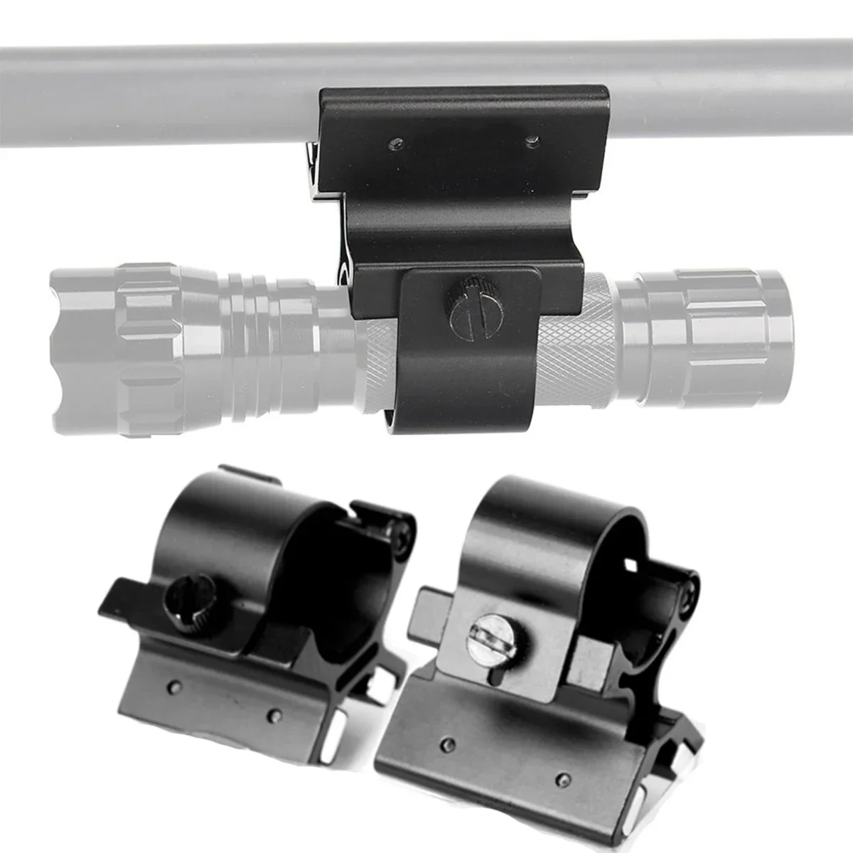 Soporte magnético para pistola de alcance táctico, linterna láser, soporte fuerte, linternas LED, accesorio de caza - imagen 2