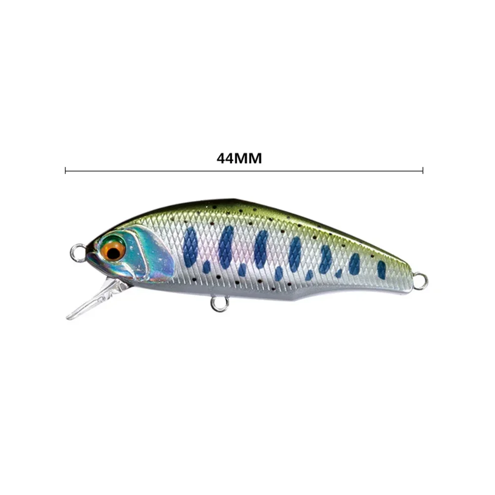 44mm 3,5g Smith hundimiento Minnow Wobblers Señuelos de pesca trucha cebo duro de plástico Artificial Jerkbaits Peche Bass pesca de carpa - imagen 5