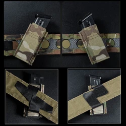 Bolsa portacargador táctica MOLLE 9mm apertura rápida