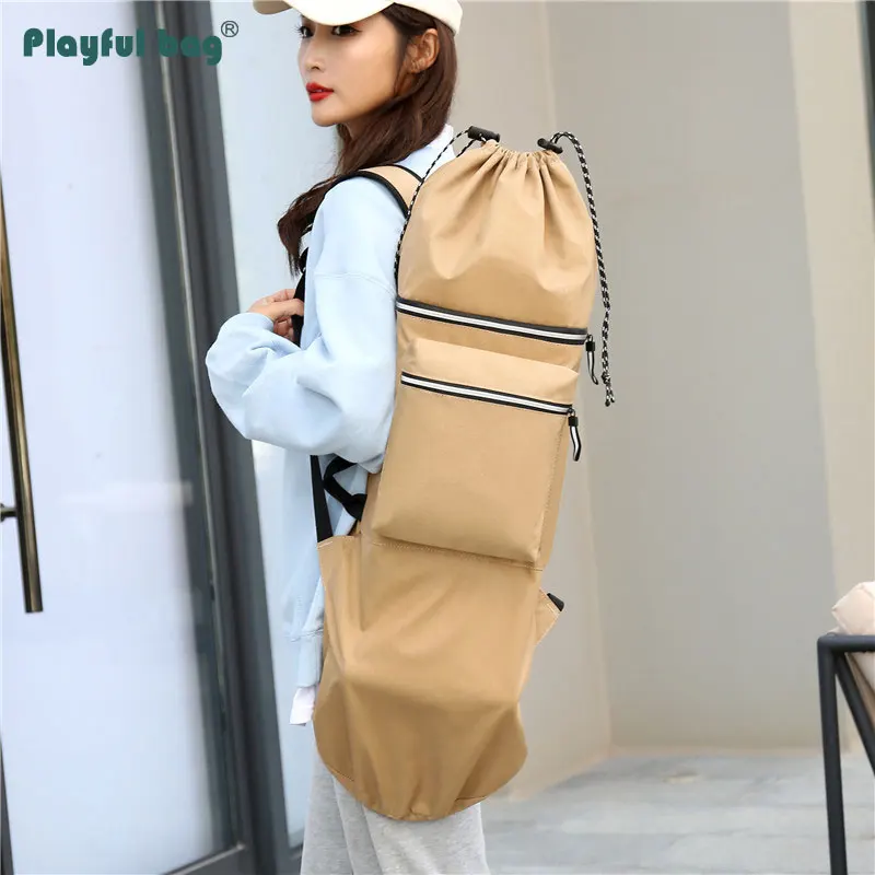 Bolsa de almacenamiento larga y ligera de 84CM, 91CM y 110CM para monopatín, aletas de natación, caña de pescar, bolsas impermeables para exteriores AMB266 - imagen 4