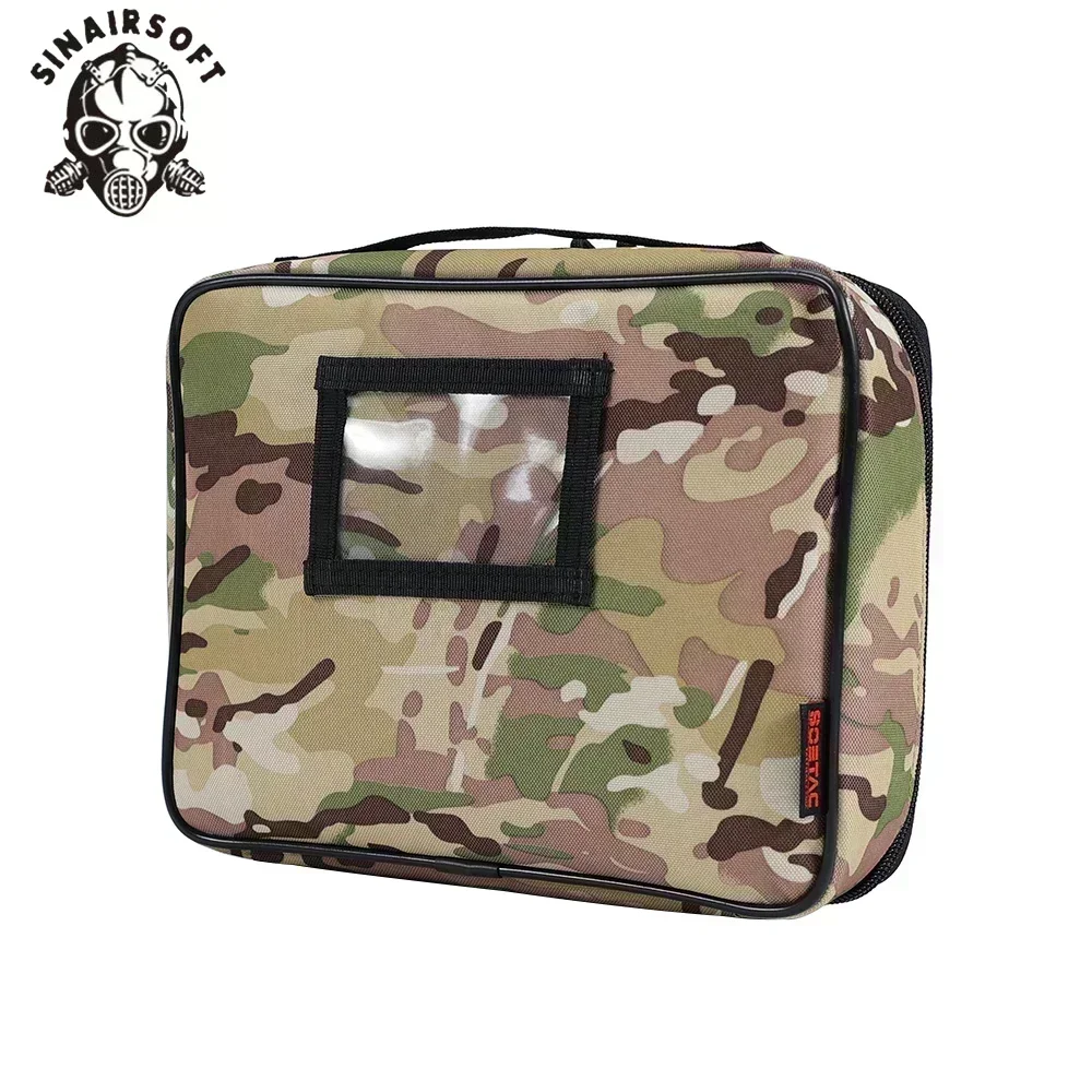SINAIRSOFT nueva bolsa táctica más cálida bolsa de transporte de pistola multifuncional IPSC caza al aire libre bolsa de alimentación USB temperatura ajustable - imagen 5