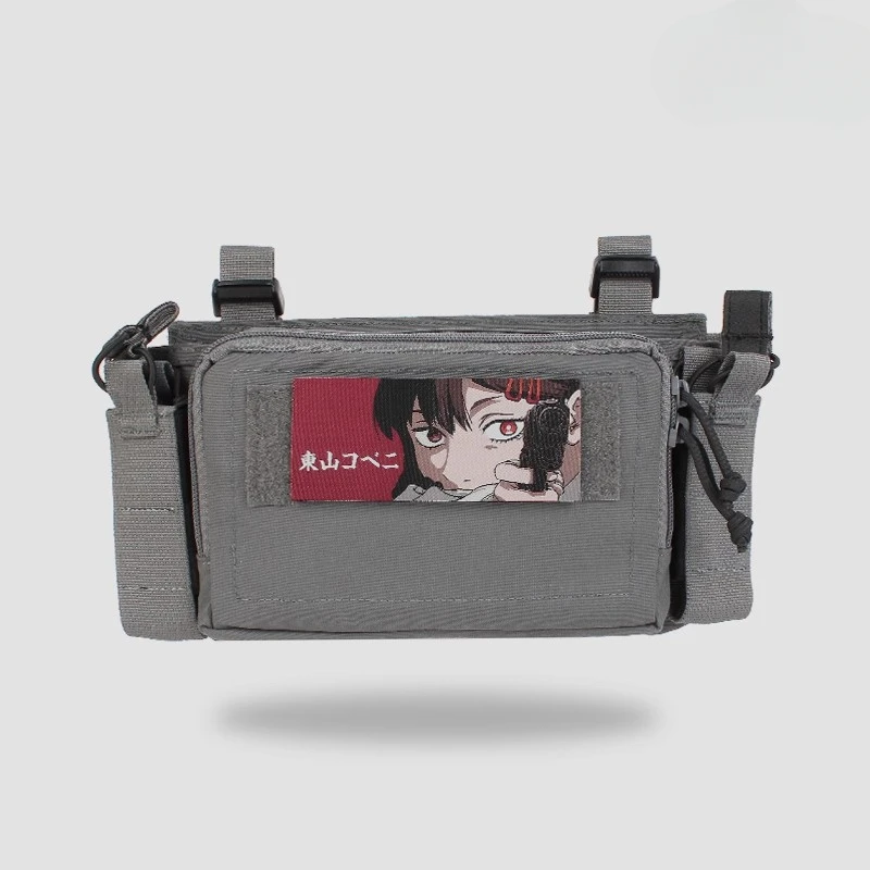 Motosierra hombre poder tácticas moral capítulo gancho y bucle Dongsan Coveni bordado parche mochila ropa personaje de dibujos animados brazalete - imagen 3