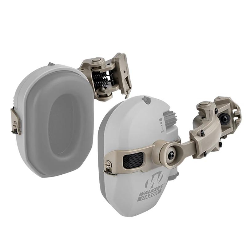 Soporte para auriculares para casco rápido colgante táctico 360 ° Adaptador de soporte para auriculares deportivos de impacto de rotación, soporte para auriculares ARCWalker's Razor - imagen 3