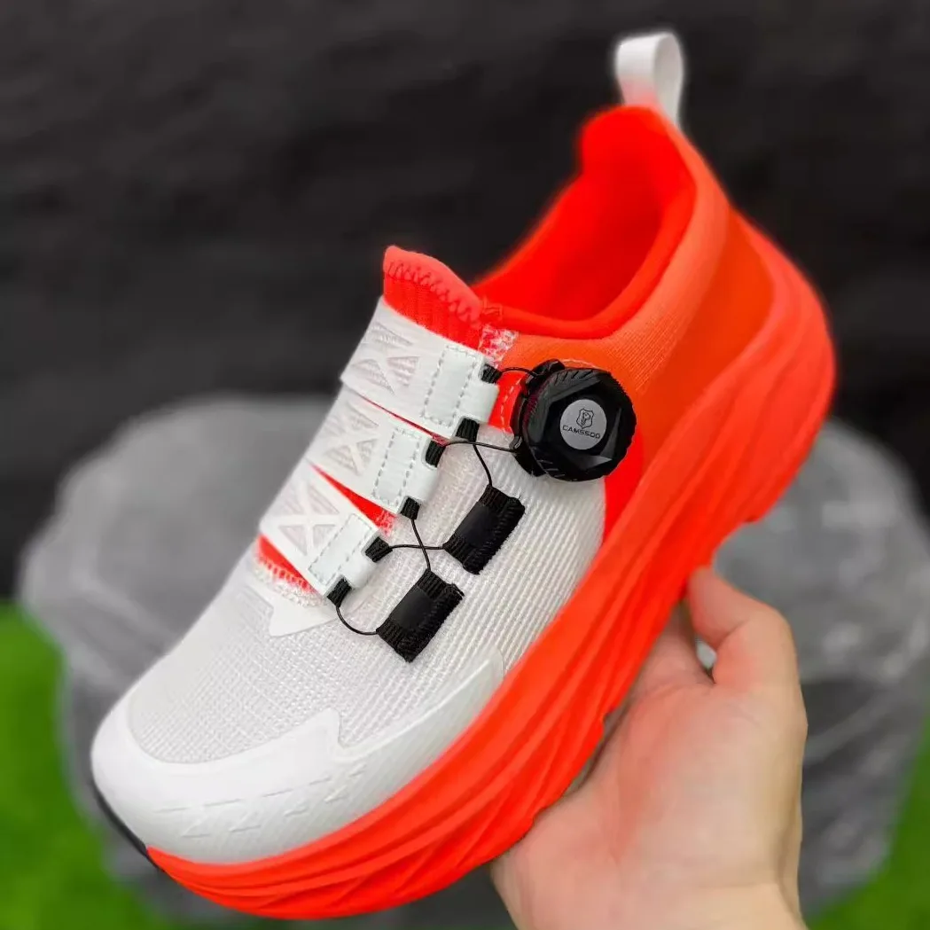 CAMSSOO-zapatos de senderismo para hombre, calzado deportivo transpirable para exteriores, zapatillas ligeras para correr y trekking, zapatillas informales de malla para caminar todoterreno - imagen 2