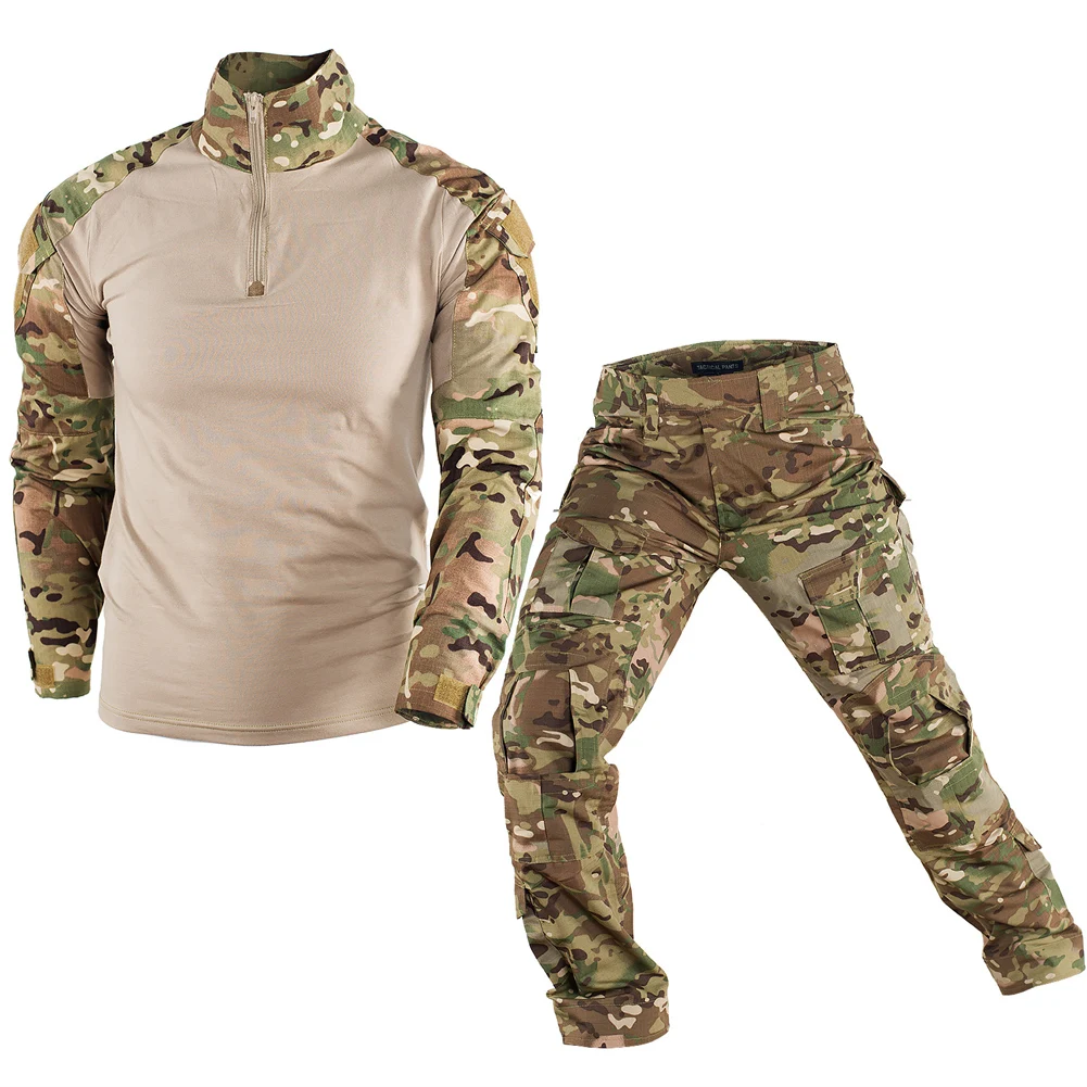 Uniforme táctico de camuflaje, conjunto de camisa y pantalón CP, ropa de entrenamiento, conjuntos de camisas - imagen 2
