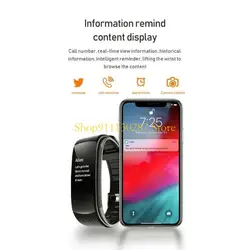 Pulsera impermeable J1HC Fitness IP67 con modo deportivo monitoreo del sueño