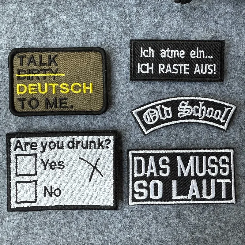 Parche bordado, insignia de tanque, gancho y bucle, parche táctico, brazalete, mochila, ropa, pegatina decorativa