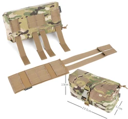 GPNVG-18 bolsa de almacenamiento de visión nocturna panorámica de cuatro ojos bolsa binocular NVG montada verticalmente