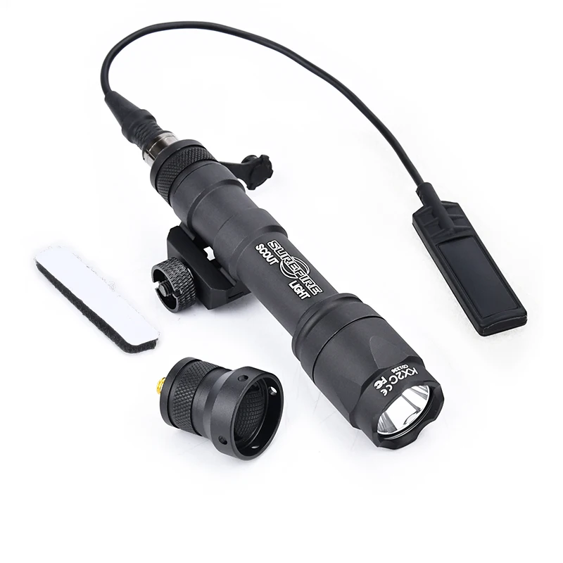 Linterna táctica SF Surefir M300 M600 M300A M600C luz exploradora lámpara de alta potencia equipo de caza Airsoft Airsoftgear - imagen 3