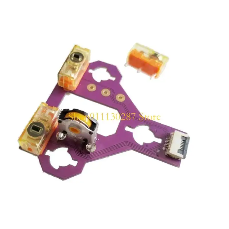 Tablero botones ratón J1HC, intercambio en caliente para ratón Xtrfy M8W con placa base ratón placa intercambiable - imagen 4
