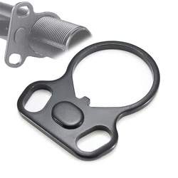 Accesorios de conexión para montaje en eslinga, adaptadores Punto de fijación de eslinga, hebilla de correas de acero modelo estándar de dos puntos