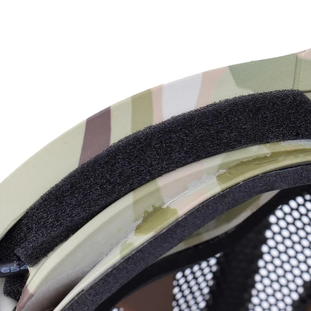 AQzxdc Máscara táctica antiniebla transpirable con ventilación Airsoft - imagen 5