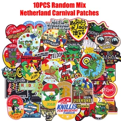 Parche táctico termoadhesivo Oeteldonk Carnaval Países Bajos