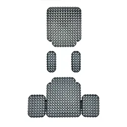 Chaleco universal con almohadillas transpirables delanteras y traseras