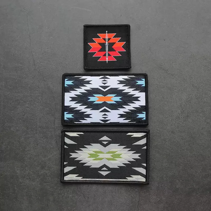 Parche bordado con personalidad de sistemas Canyon negros, pegatinas para mochila táctica, insignia de moral BCS, brazalete bordado con gancho y bucle - imagen 3