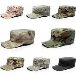 Sombrero de hombre para exteriores, gorras BDU de EE. UU., camuflaje liso en blanco, gorra de béisbol táctica ajustada, camuflaje Unisex, senderismo para adultos en la jungla