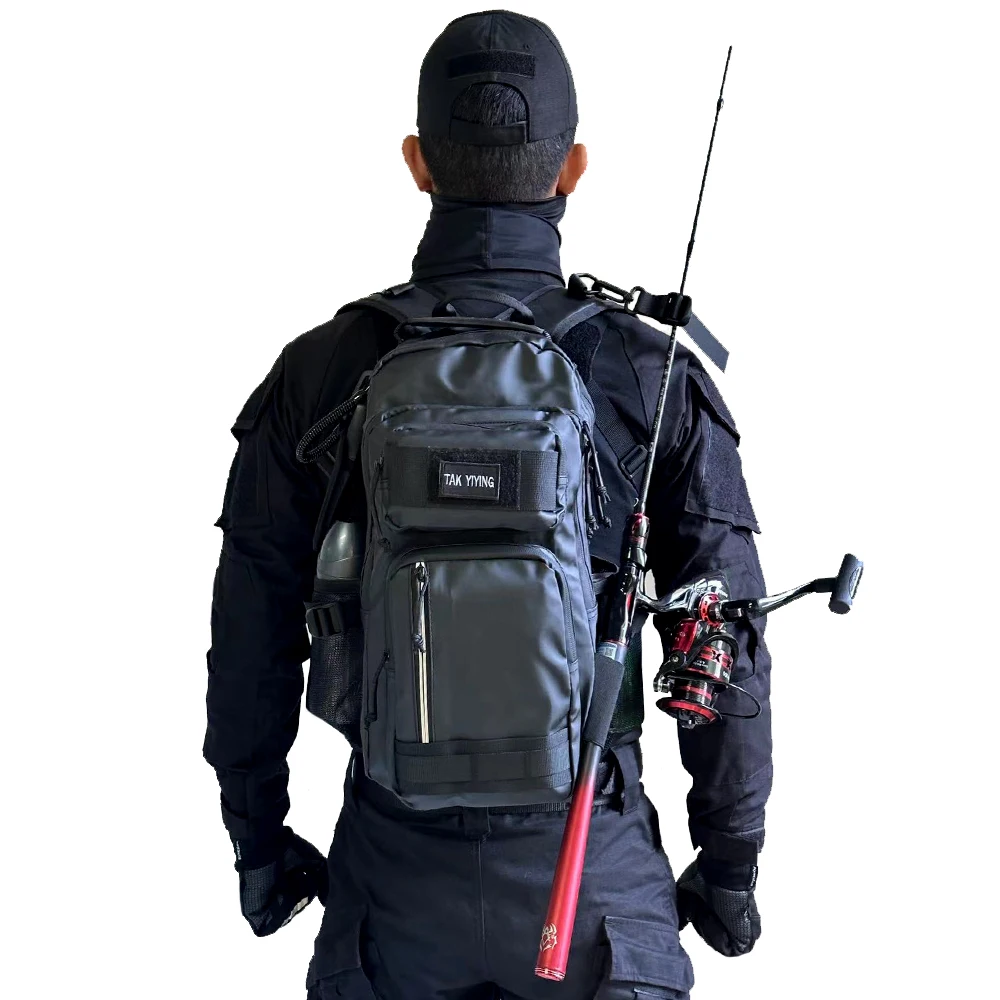 Mochila impermeable unisex, mochila de viaje multifuncional de 1 unidad, mochila para deportes al aire libre, accesorios para ropa deportiva y al aire libre - imagen 4