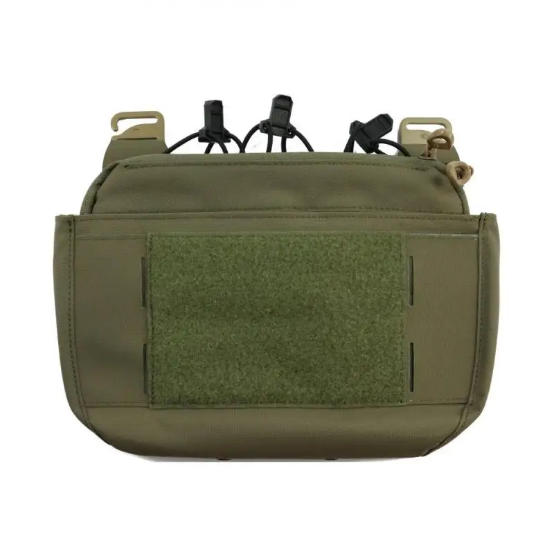 Bolso táctico para el pecho, bolsa frontal con bolsillo de rata, Triple Panel Abdominal, TwinFalcons P118, Panel Modular - imagen 4