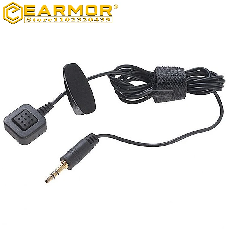 EARMOR-auriculares tácticos M50 PTT, botón de conversación, PTT orejera militar, adaptador de botón de dedo extendido, Compatible con M51 PTT - imagen 2