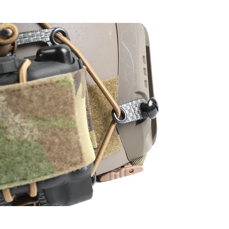 Casco táctico de caza al aire libre PVS31 bolsa del sistema de retención de batería - imagen 4