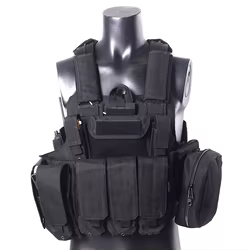 YAKEDA chaleco táctico Molle 600D para airsoft y paintball