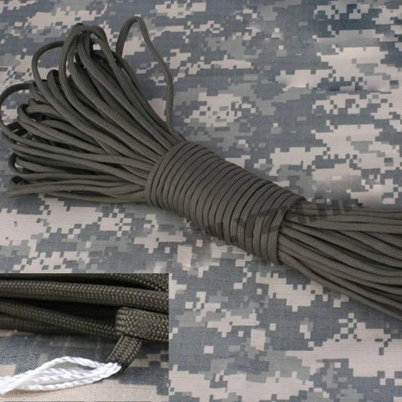 Emersongear-Cable Paracord táctico de 30m, paracaídas militar, Airsoft, caza, senderismo, escalada, oliva al aire libre - imagen 2