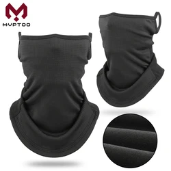 Calentador de cuello con orejeras - Bufanda térmica a prueba de viento