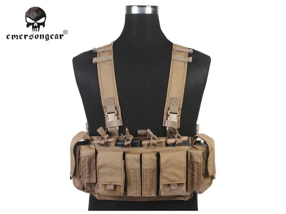 EmersonGear MF estilo UW IV Chest Rig Molle chaleco táctico para herramientas EDC EM7329 - imagen 2