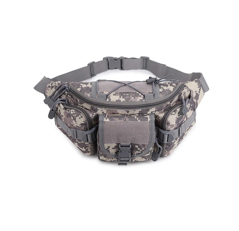 Riñonera militar Molle para hombre, bolsa de bolsillo para teléfono, deportes al aire libre, ejército, caza, escalada, Camping, cinturón - imagen 2