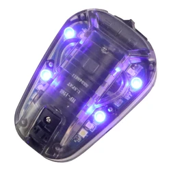 BOOIU linterna táctica para casco con LED IR y estroboscópico