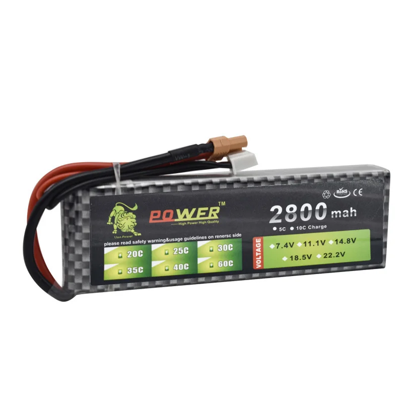 Conector de la batería para sistemas RC