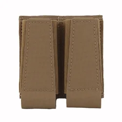Bolsa fijación chaleco táctico Molle doble abierta 9mm multifuncional