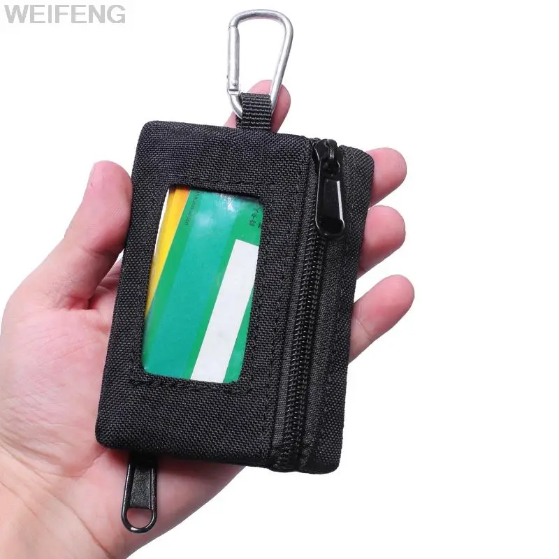 Mini monedero EDC Gadgets, bolsa para tarjeta de crédito, impermeable, portátil, bolsa de cintura con cremallera, accesorios de caza al aire libre - imagen 3