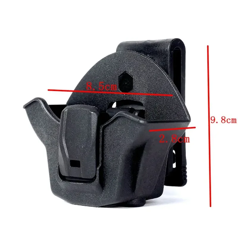 Bolsillos tácticos para la cintura, funda para bolsa con soporte para esposas, bolsa para deportes al aire libre, bolsa de extracción rápida, funda para esposas, accesorios tácticos - imagen 4