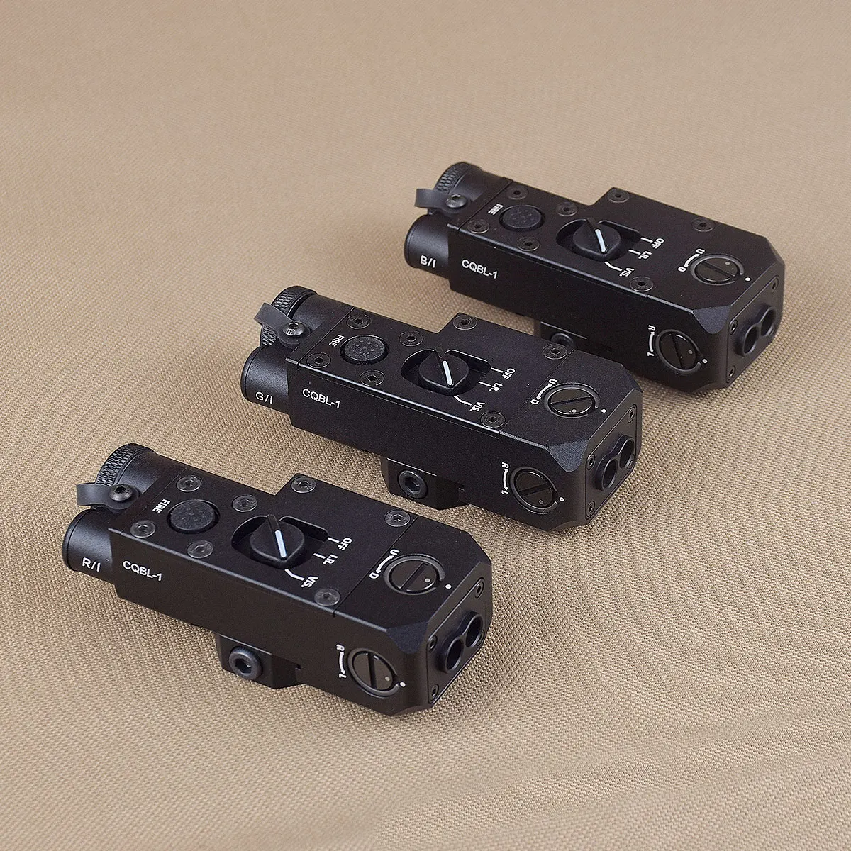 CQBL rojo verde táctico IR puntero láser Metal Picatinny Rail PEQ BOX DBAL ar15 accesorios láser militar de alta potencia - imagen 2