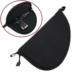 Bolsa de transporte para pistola táctica, revólver portátil, alfombra para pistola Airsoft, funda de almacenamiento para pistola Glock 17 USP, equipo de pistola compacto