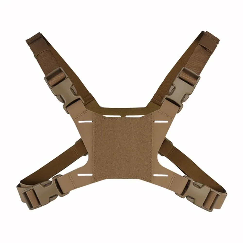 Chaleco táctico para el pecho, soporte militar de navegación para teléfono móvil, correa de fijación para Airsoft, caza MOLLE, chaleco de servicio - imagen 2