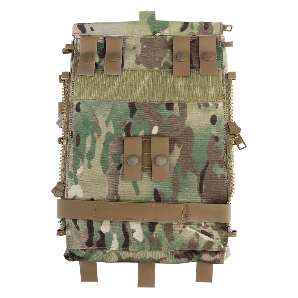 Chaleco táctico LV119, portador de placa, mochila, Panel trasero de asalto, núcleo para Mag/Mapa/almacenamiento de agua, bolsa grande, equipo de caza Airsoft - imagen 5