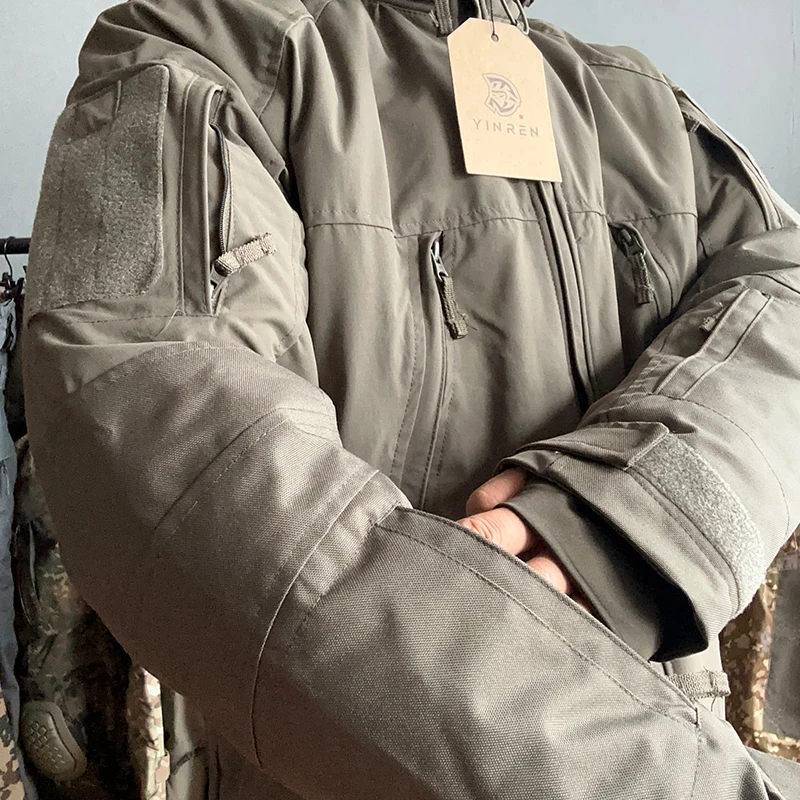 Chaqueta táctica de algodón PRO DELTA4.0, chaqueta táctica cálida, resistente al viento, resistente a la lluvia, chaqueta superior transpirable para la nieve, Chaqueta de algodón 4.0 - imagen 4