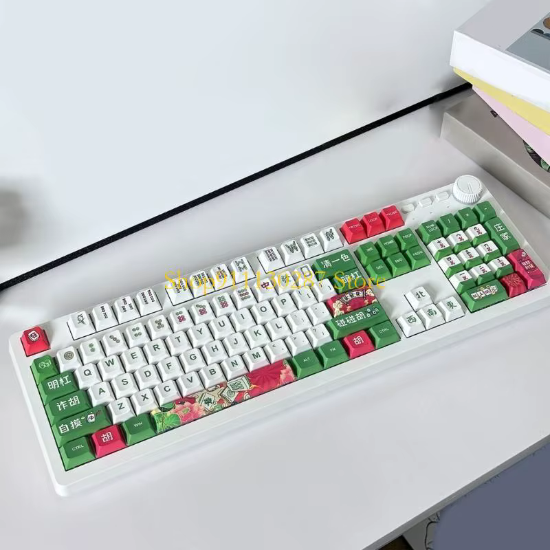 J1HC Teclas Mahjong juego completo altura original sublimado por calor - imagen 5