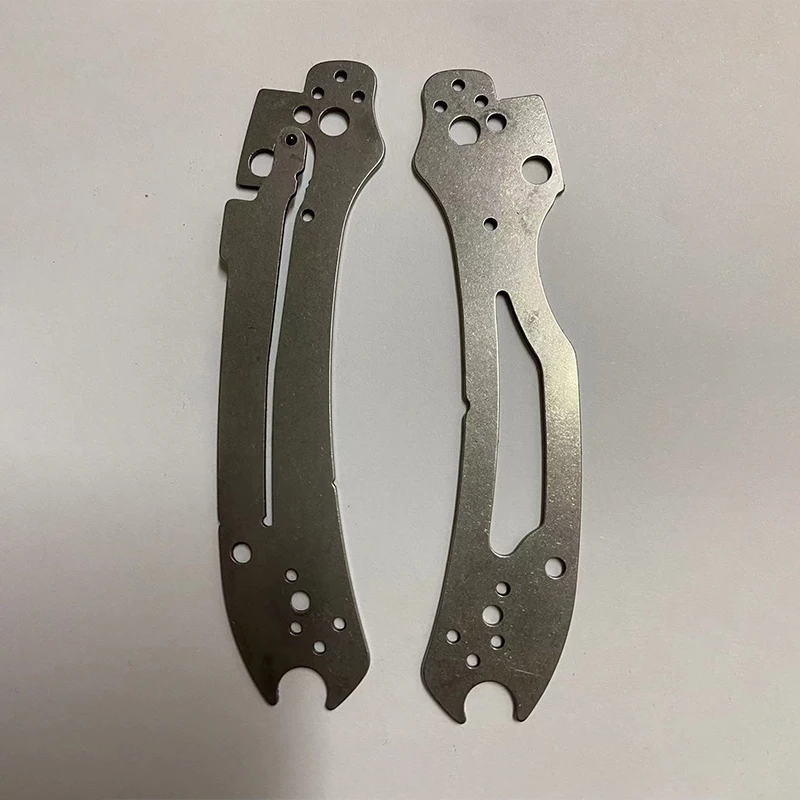 Cuchillo con revestimiento de acero inoxidable, repuesto de espaciador trasero, 2 colores para cuchillos Spyderco C223 Para3 genuinos - imagen 5