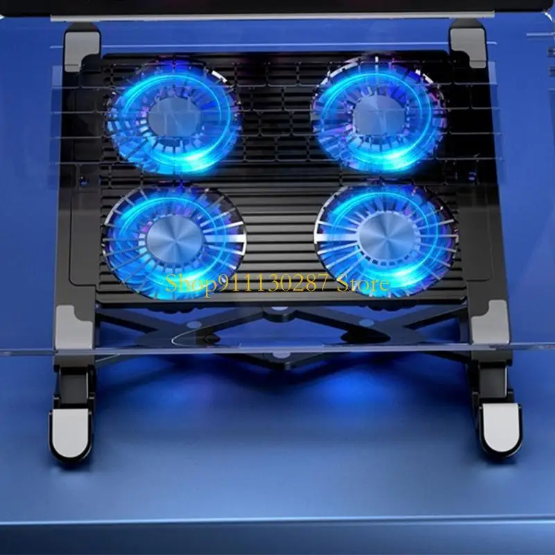 Soporte almohadilla enfriamiento laptop versátiles J1HC para diseñadores jugadores para computadora portátil - imagen 3