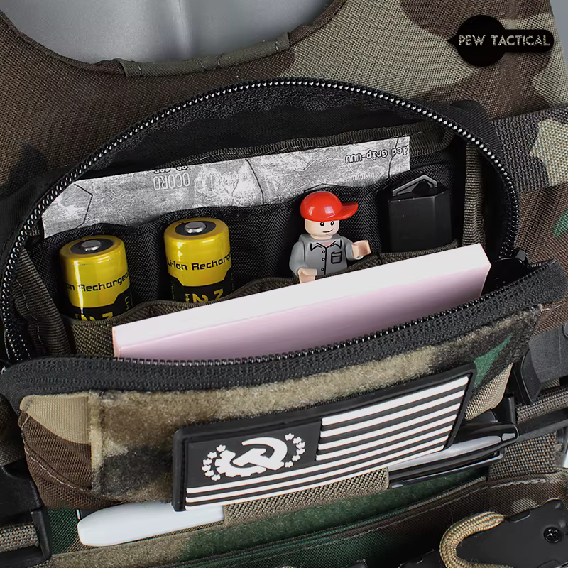 PEW TACTICAL Ferro Estilo MOLLE Panel de administrador AIRSOFT PT-PH18 - imagen 5