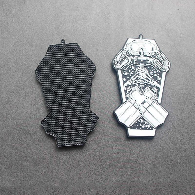 Parche transparente de PVC Frogman para buceo, para ropa, mochila, chaqueta, decoración DIY - imagen 4