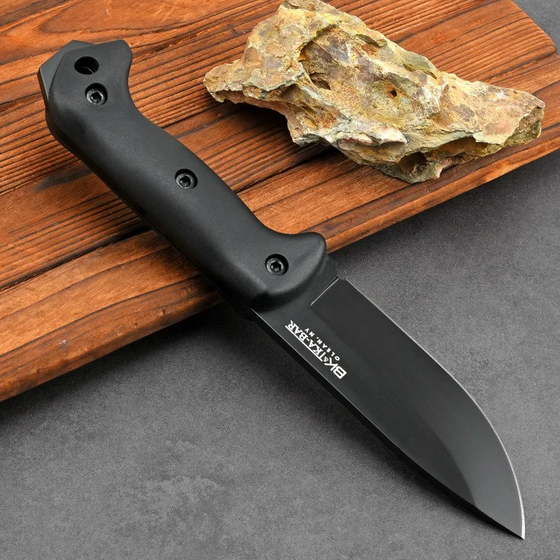 Cuchillo táctico multifuncional de alta dureza para supervivencia, camping, autodefensa y uso en exteriores con funda K y - imagen 2