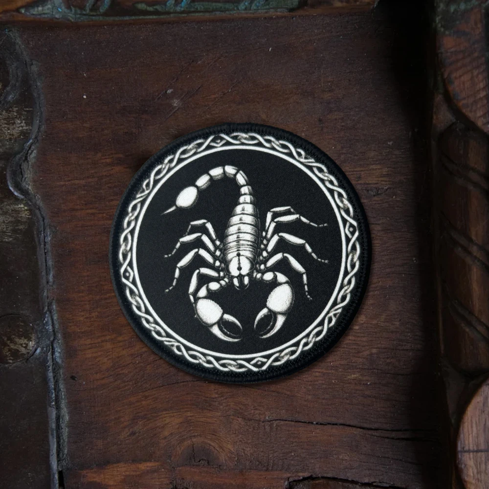 Parche táctico velcro Scorpion – Insignia de moral para mochila - imagen 5