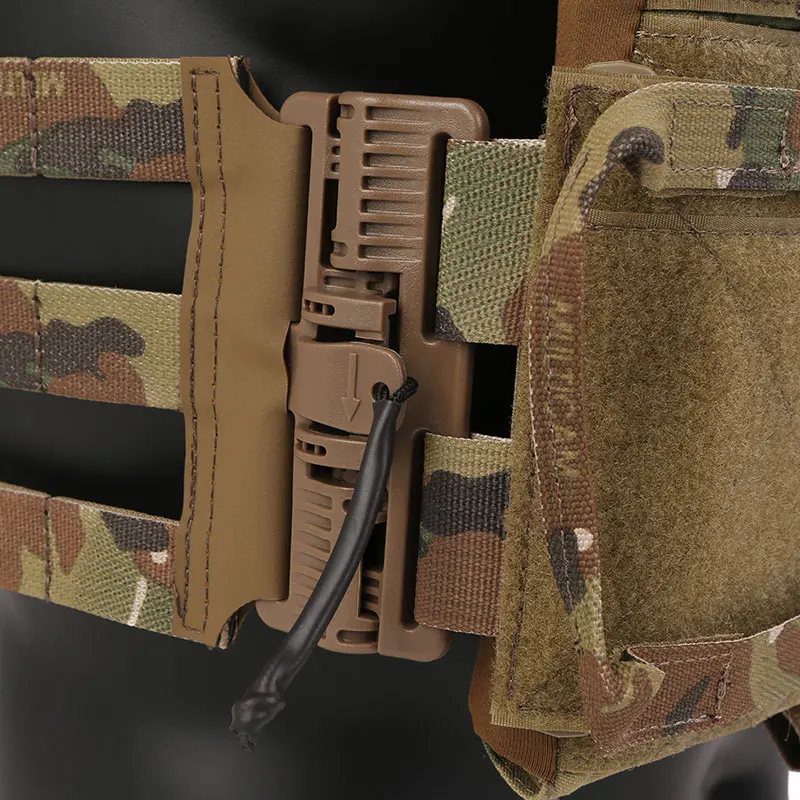 Emersongear JUM liberación rápida portaplacas táctico MOLLE - imagen 4
